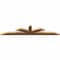 Ekena Millwork Richland Timber Gable Bracket, Western Red Cedar, 108"W x 22"H x 3 1/2"D x 5 1/2"F, 5/12 Pitch GBW108X22X0406RIC00SWR - alternate 3